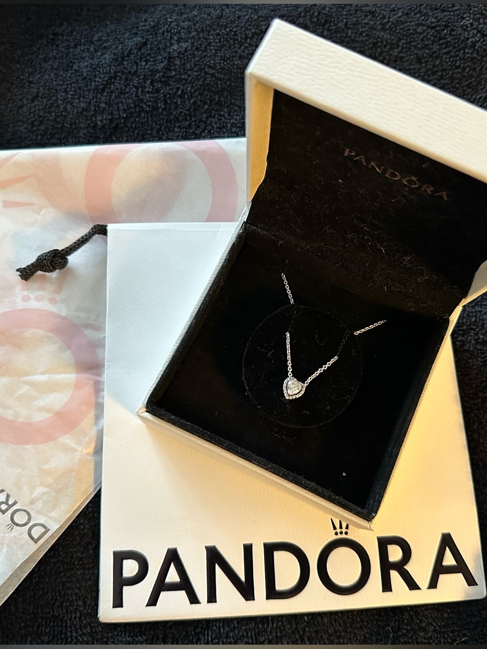 Pandora Elevated Heart necklace